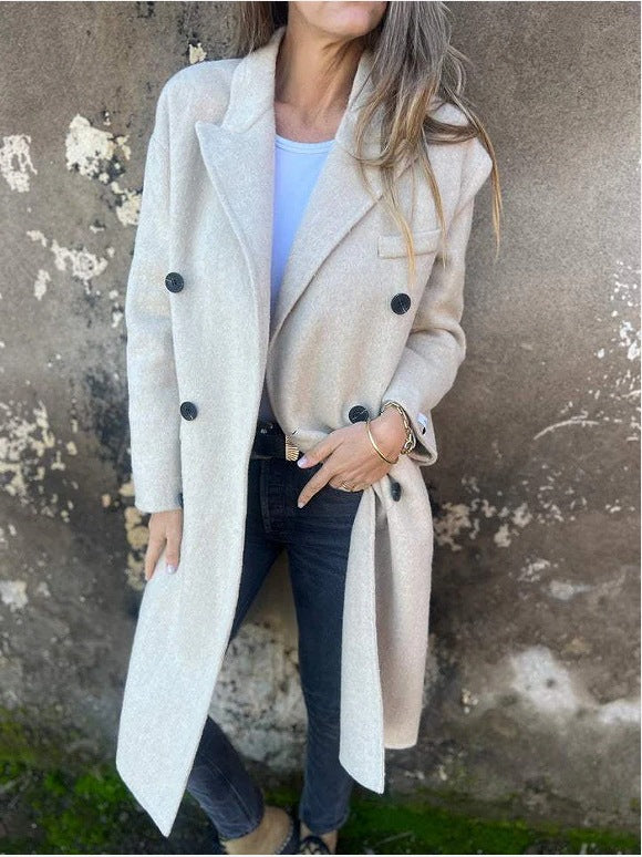 Manteau chic mi-long