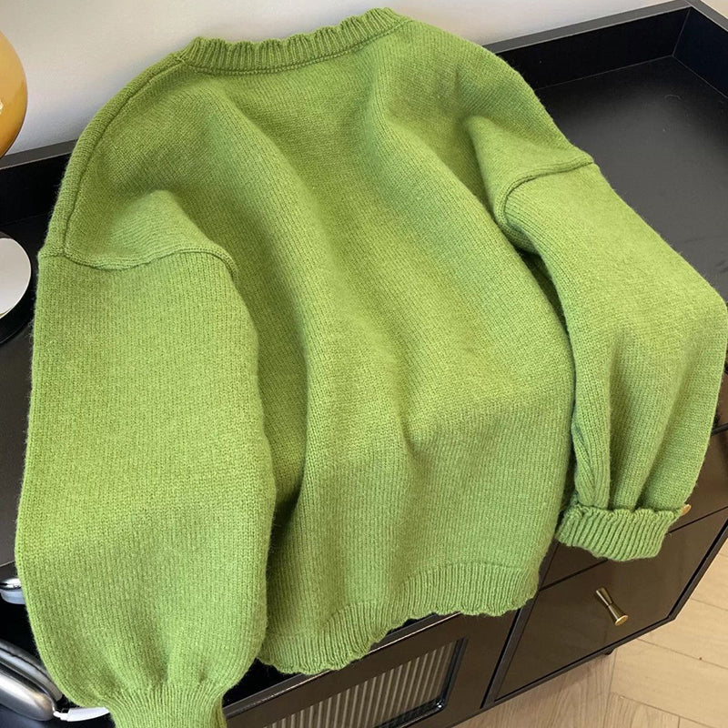 Gilet tricot fleuri élégant