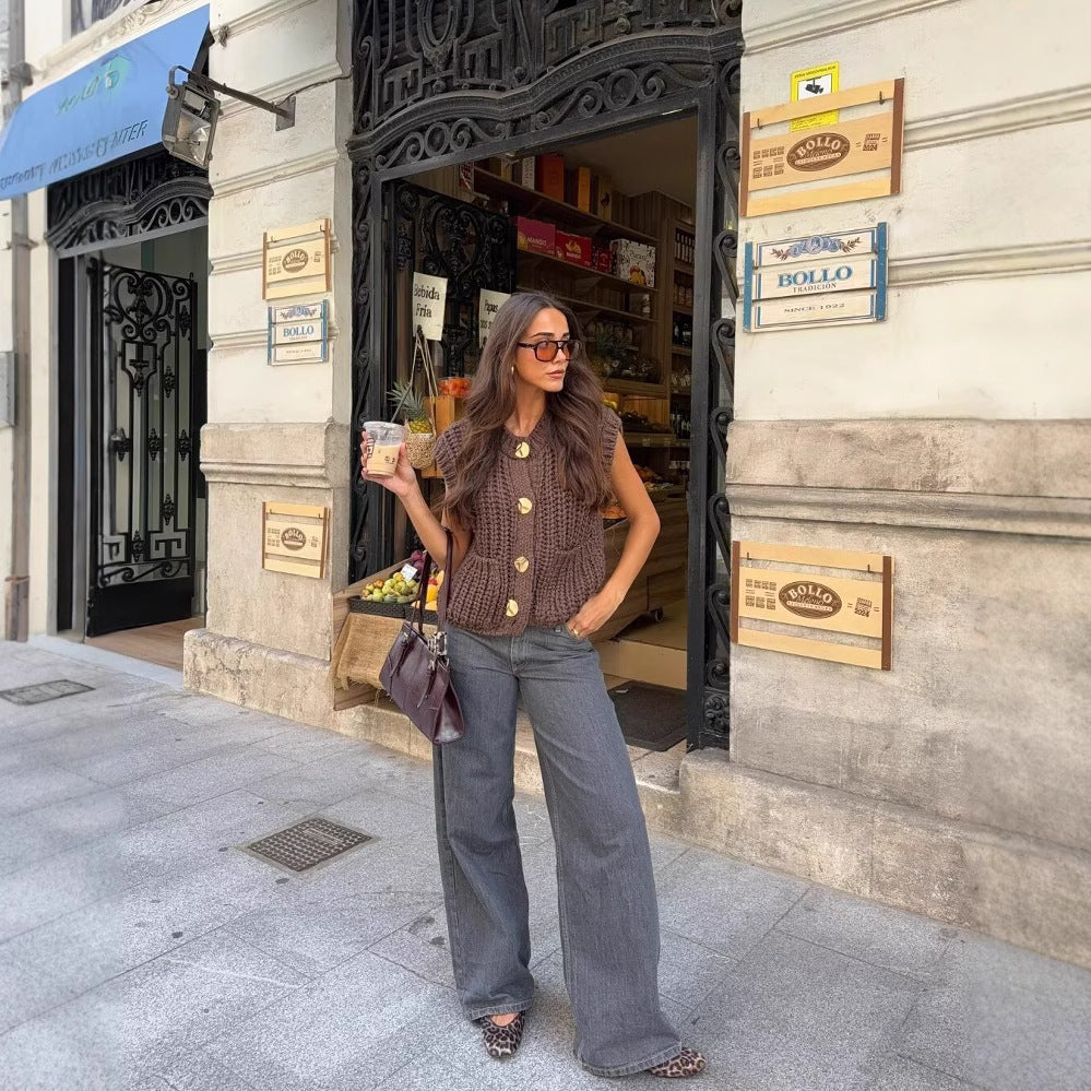 Gilet chaud et stylé