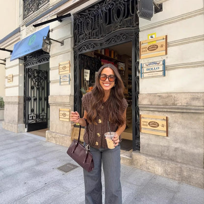 Gilet chaud et stylé